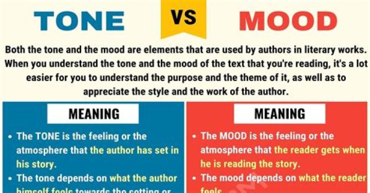 What is the Difference Between Tone and Mood