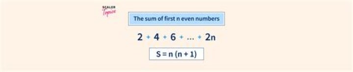 What is the sum of 2 consecutive even numbers