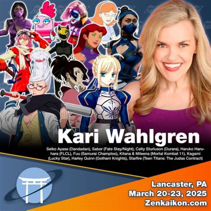 Who has Kari Wahlgren voiced? What characters did Kari Wahlgren voice?