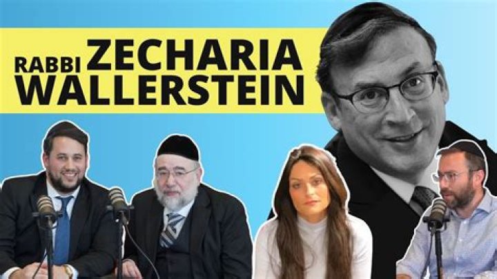 Who Is Estee Wallerstein? Rabbi Zecharia Wallerstein Wife & Family Mount His Passing