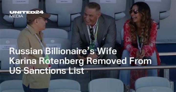 Who Is Karina Rotenberg? Meet The Wife Of Russian Oligarch Boris Rotenberg Who Got Sanctioned
