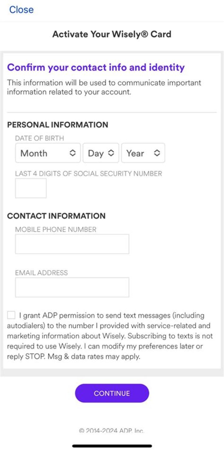 Why did i get a wisely card in the mail