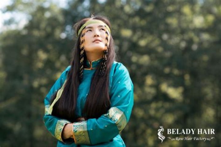 Why do mongolians have blonde hair