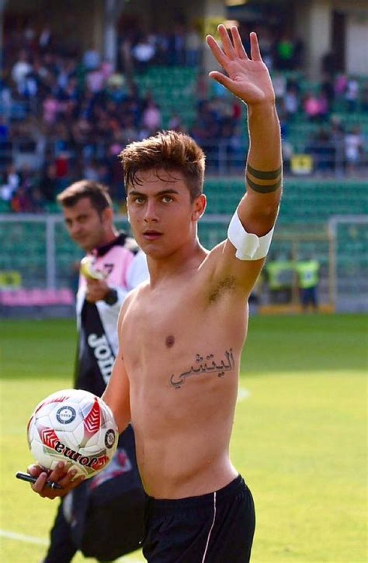 Why does Dybala have an Arabic tattoo?